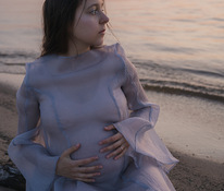 Dress for pregnant photoshoot photo pregnancy