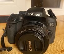 Продам Canon EOS 750D + 18-55mm + 50mm