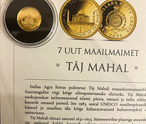 "TÄJ MAHAL" коллекционная золотая монета 999/1000, 0.5г