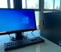 Компьютер HP+монитор+клавиатура