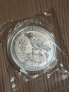 Копия серебрянной монеты .