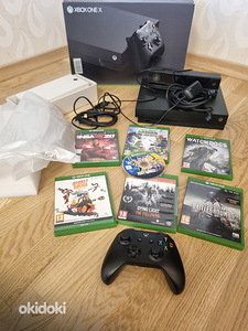 Microsoft Xbox One X 1tb + Kinect + 7 игр Xb1 X