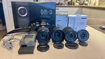 Olympus OM-D E-M10 Mark III hübriidkaamera, 14-42mm, must
