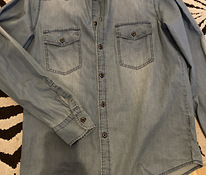 Продам джинсовую блузку Richmond, размер L.