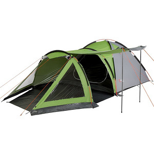 Палатка Traper 4-х местная, зелено/серая или желто/зеленая