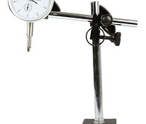 Циферблат индикатора 0-10 мм 0,01 мм с магнитной ножкой/штативом