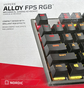 Игровая клавиатура Hyperx Alloy FPS RGB