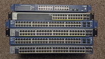 Netgear switchid. 24-48 porti