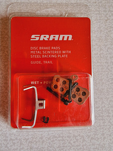 Металлические дисковые тормозные колодки sRAM