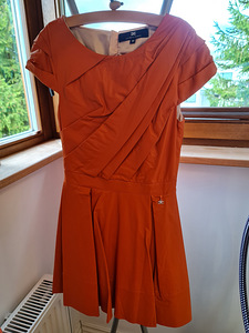 Oranž kleit Elisabetta Franchi xs suurus/Oranž kleit