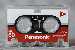 Мини-микрокассета Panasonic 30м