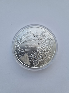 Серебряная монета Korean Phoenix 1 oz 2020 BU