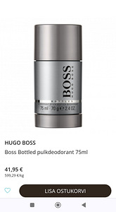 Оригинальный дезодорант-стик Hugo Boss в бутылочке