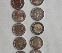 2 eurot / mälestusmündid (kirjeldus)