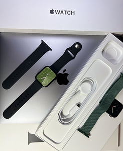 Apple Watch Series 7 GPS + LTE 45mm Green Aluminum BH83%