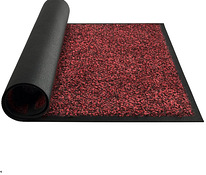 Коврик Mibao 40x60см черный красный