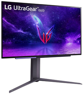 LG UltraGear OLED 27GR95QE-B Gaming Monitor 27" 240Hz G-SYNC