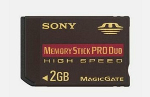 Sony Memory Stick Pro Duo 2GB (MSX-M2GN)