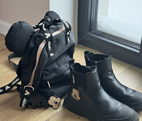 Весенние сапоги Zara 31 размер + рюкзак