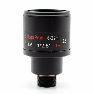Kaamera objektiiv M12 6-22mm IR filtriga