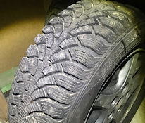 Winter tires on wheels 215/70 R15
