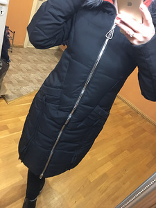 Новое зимнее пальто с капюшоном, размеры S, M, Xl