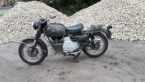 Мотоцикл Moto Guzzi Nuovo Falcone Military 1971 г