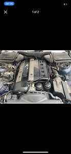 BMW M54B30 170kw mootor + käigukasti komplekt