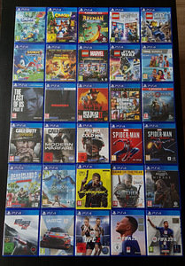 PS4 mängud / Игры PS4 (M - Y)