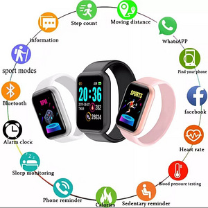 UUS! Nutikell / smartwatch kandiline (erinevad värvid)