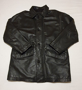 Б / у куртка весна осень (натуральная кожа) S: XL