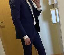 Мужской итальянский костюм (пиджак + брюки)
