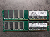 DDR 2 x 512mb 400MHz pc3200