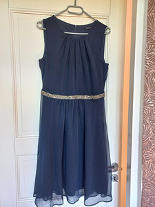 Темно-синее платье/выпускное платье Orsay, размер 40