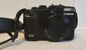 Canon PowerShot G12 Компакт цифр 10-мег камера 5x Opt Zoom
