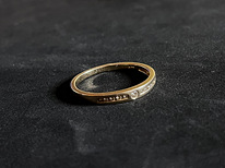 Золотое кольцо с бриллиантом 585 проба (№K214)