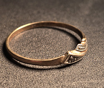 Золотое кольцо с бриллиантами 585проба (№L940)