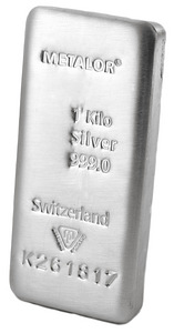 1 килограмм серебряных монет/слитков