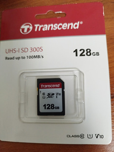 Transcend, 128 ГБ, uhs-i SD 300s