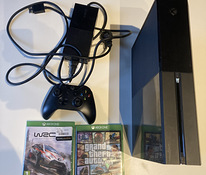 Xbox one+ g920 + wheel stand+mängud