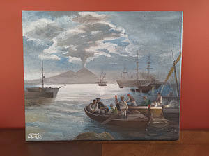 Рыбак в Неаполитанском заливе