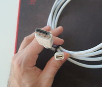 Mini DisplayPort (mDP) -> DisplayPort (DP) Cable Кабель