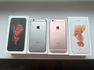 iPhone 6S 64Gb roosa ja hall