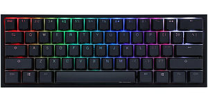 Ducky ONE 2 Mini - Must - MX-Brown RGB-LED GERMAN layout