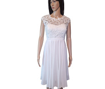 Праздничное белое платье eva & Lola на размер М.
