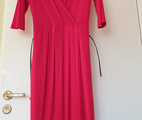 Платье насыщенно-красного цвета с ремешком № 38.