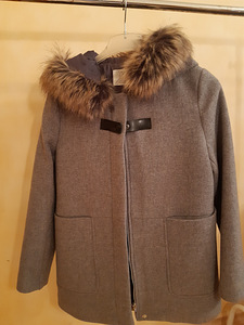 Шерстяное пальто Zara для девочек