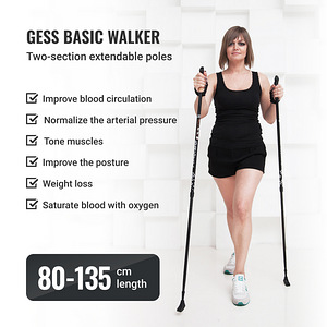 Трость, палки для скандинавской ходьбы GESS BASIC WALKER
