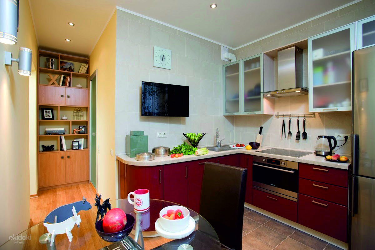 Кухни В Квартирах Стандартных Дизайн Фото