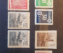 Эстонские марки.